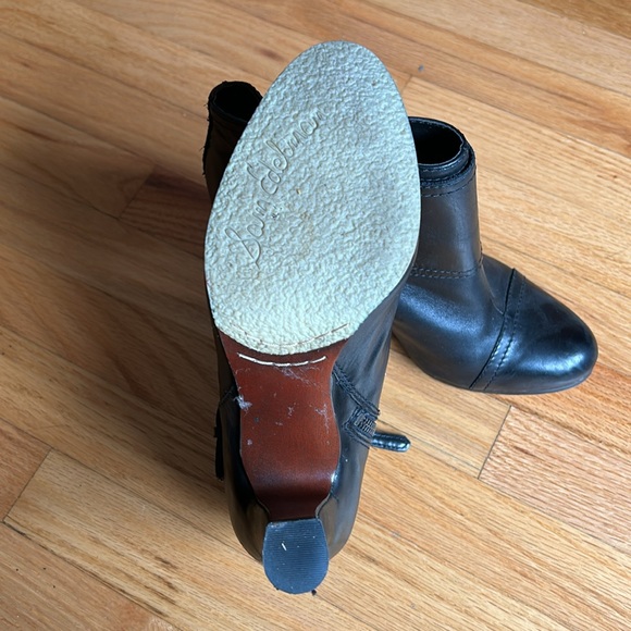 Black cropped boots, Sam Edleman 8, soft leather, barely worn, nice heel - Picture 5 of 6